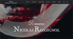 Desktop Screenshot of nicolas-rossignol.com