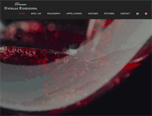 Tablet Screenshot of nicolas-rossignol.com